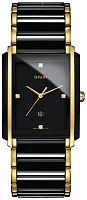 Rado Integral Gent Diamonds Quartz L Black Ceramic R20204712