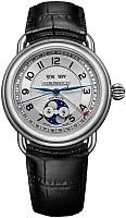 Aerowatch 1942 Big-Size Automatic Calendar Moonphase A 91108 AA01