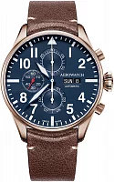Aerowatch Les Grandes Classiques Gent Pilot Automatic Chronograph Day-Date A 61989 RO05