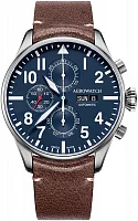 Aerowatch Les Grandes Classiques Gent Pilot Automatic Chronograph Day-Date A 61989 AA05