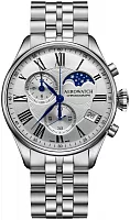 Aerowatch Les Grandes Classiques Quartz Chronograph Moonphase A 78990 AA03 M