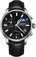Aerowatch Les Grandes Classiques Quartz Chronograph Moonphase A 78990 AA08
