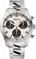 Alpina Startimer Pilot Quartz Chronograph Big Date Panda AL-372WB4S26B