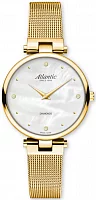 Atlantic Elegance Diamonds Yellow Gold PVD Mesh 29044.45.07GMB