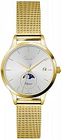 Atlantic Elegance Moonphase Mesh Yellow Gold PVD Silver Dial 29040.45.21MB