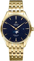 Atlantic Worldmaster 1888 Automatic Moonphase Nightsky Aventurine Dial Yellow Gold PVD 52788.45.91