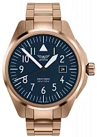 Aviator Airacobra Date Type B Rose Gold PVD V.1.38.2.317.5