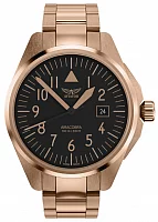 Aviator Airacobra Date Type B Rose Gold PVD V.1.38.2.316.5
