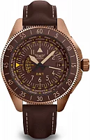 Aviator Airacobra GMT Rose Gold PVD V.1.37.8.306.4