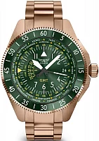 Aviator Airacobra GMT Rose Gold PVD OUTLET V.1.37.2.309.5