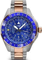 Aviator Airacobra GMT Rose Gold PVD Bicolor V.1.37.3.308.5