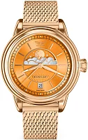 Aviator Douglas Moonflight Moonphase Rose Gold PVD Mesh V.1.33.2.422.5
