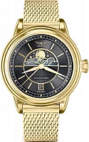 Aviator Douglas Moonflight Moonphase Yellow Gold PVD Mesh V.1.33.1.344.5