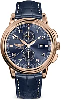 Aviator Douglas Quartz Chrono Date Small-Second V.2.45.2.408.4