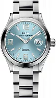 Ball Engineer Manufacture Pioneer II 40mm COSC Chronometer 904L Limited Edition Ice Blue NM9032C-S4CJ-IBE