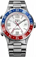 Ball Roadmaster Pilot GMT 40mm COSC Chronometer DG3038A-S2C-WH