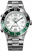 Ball Roadmaster Pilot GMT 40mm COSC Chronometer DG3038A-S3C-WH