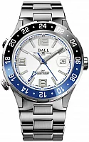 Ball Roadmaster Pilot GMT 40mm COSC Chronometer DG3038A-S4C-WH