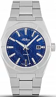 Balticus Gwiezdny Pył 40mm Datownik Granatowy Meteoryt BLT-BALSDBMD