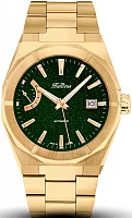 Balticus Złoty Gwiezdny Pył Power Reserve 40mm Zielony Awenturyn Set BLT-BALSDGPRGA