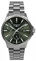 Bauhaus Aviation Automatic Power Reserve Sapphire Titanium BA-2860M-4