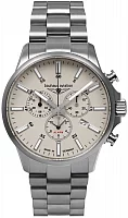 Bauhaus Aviation Quartz Chrono Alarm Sapphire Titanium BA-2880M5