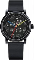 Bauhaus Walter Gropius Atrium Automatic Leather Strap Skeleton WG.A801-03