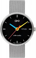 Bauhaus Walter Gropius Forum Classic Date Mesh Day-Date WG.007-04M