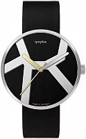 Bauhaus Walter Gropius Forum Move Deluxe Leather Strap WG.015-02Z