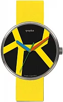 Bauhaus Walter Gropius Forum Move Leather Strap WG.011-03