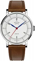 Bauhaus Walter Gropius New Bauhaus Automatic Leather Strap WG.NA002-01