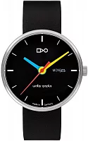 Bauhaus Walter Gropius Forum Simplex Leather Strap Day-Date WG.007-04