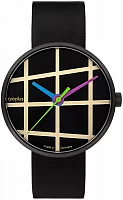 Bauhaus Walter Gropius Forum Window Deluxe Leather Strap WG.012-03Z