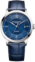 Baume & Mercier Classima Gent Automatic Date Leather Strap Blue Dial M0A10879