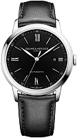 Baume & Mercier Classima Gent Automatic Date Leather Strap Black Dial M0A10453