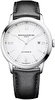 Baume & Mercier Classima Gent Automatic Date Leather Strap White Dial M0A10332