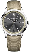Baume & Mercier Classima Gent Automatic Date Synthetic Strap Ardoise Dial M0A10695