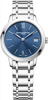 Baume & Mercier Classima Lady Quartz Date Steel Blue Dial M0A10477