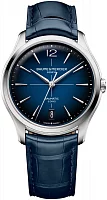 Baume & Mercier Clifton Gent Baumatic Date Leather Strap Blue Dial M0A10771