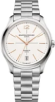 Baume & Mercier Clifton Gent Baumatic Date Steel Grey Dial M0A10793