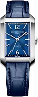 Baume & Mercier Hampton Gent Automatic Leather Strap Blue Dial Limited Edition M0A10732