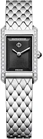Baume & Mercier Hampton Lady Quartz Steel Black Dial Diamonds M0A10862