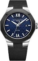 Baume & Mercier Riviera Gent Automatic Date Rubber Strap Blue Dial M0A10768