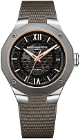 Baume & Mercier Riviera Gent Baumatic Date Rubber Strap Semi-Skeleton Grey Dial M0A10720