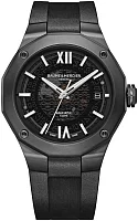 Baume & Mercier Riviera Gent Baumatic Date Rubber Strap Semi-Skeleton Grey Dial M0A10617