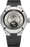 Baume & Mercier Riviera Gent Baumatic Moonphase Date Rubber Strap Yellow Dial M0A10681