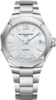 Baume & Mercier Riviera Lady Automatic Date Steel Pearl White Dial Diamonds M0A10663