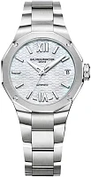 Baume & Mercier Riviera Lady Automatic Date Steel Pearl White Dial Diamonds M0A10676