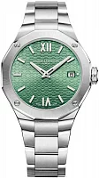 Baume & Mercier Riviera Lady Quartz Date Steel Green Dial M0A10683