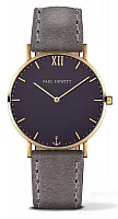 Paul Hewitt Sailor Line Gold Blue Lagoon Leather Grey PH-SA-G-ST-B-13M
